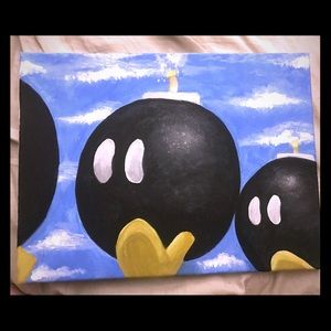 Mario painting